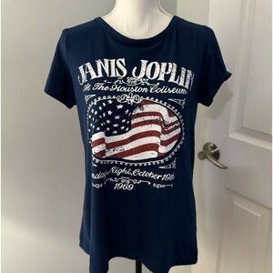 Janis Joplin Graphic Tee size L